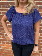 Load image into Gallery viewer, gathered hem top sewing pattern