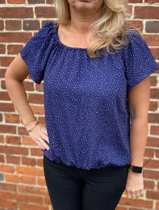 gathered hem top sewing pattern