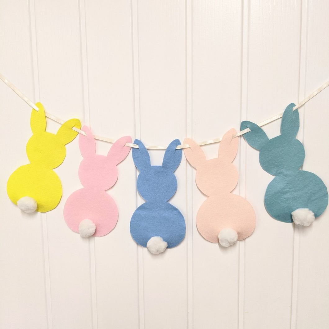 Easter Bunny Bunting Pattern