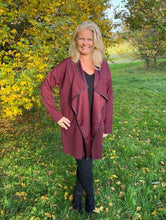Load image into Gallery viewer, waterfall jacket sewing pattern