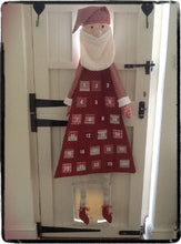 Load image into Gallery viewer, Santa Advent Calendar Pattern