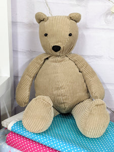 Teddy Bear - chunky cord - ONE TEDDY