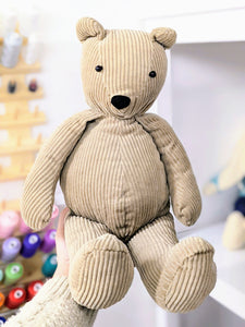 Teddy Bear - chunky cord - ONE TEDDY