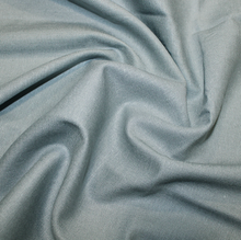 Load image into Gallery viewer, Sky grey stretch viscose linen fabric - 1/2mtr