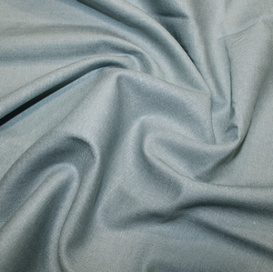 Sky grey stretch viscose linen fabric - 1/2mtr