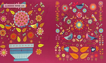 Load image into Gallery viewer, Pretty colourful birds 100% cotton fabric panels (TWO)