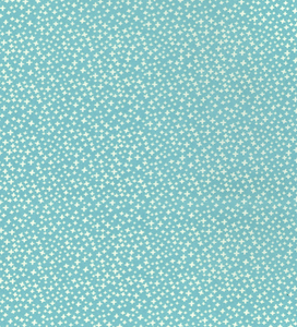 Mint criss cross 100% cotton fabric - 1/2 mtr